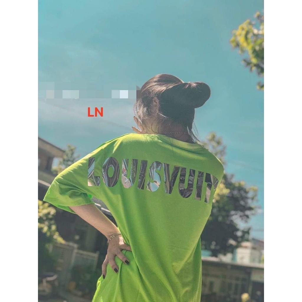Áo phông Lous tráng gương in lưng LN0221
