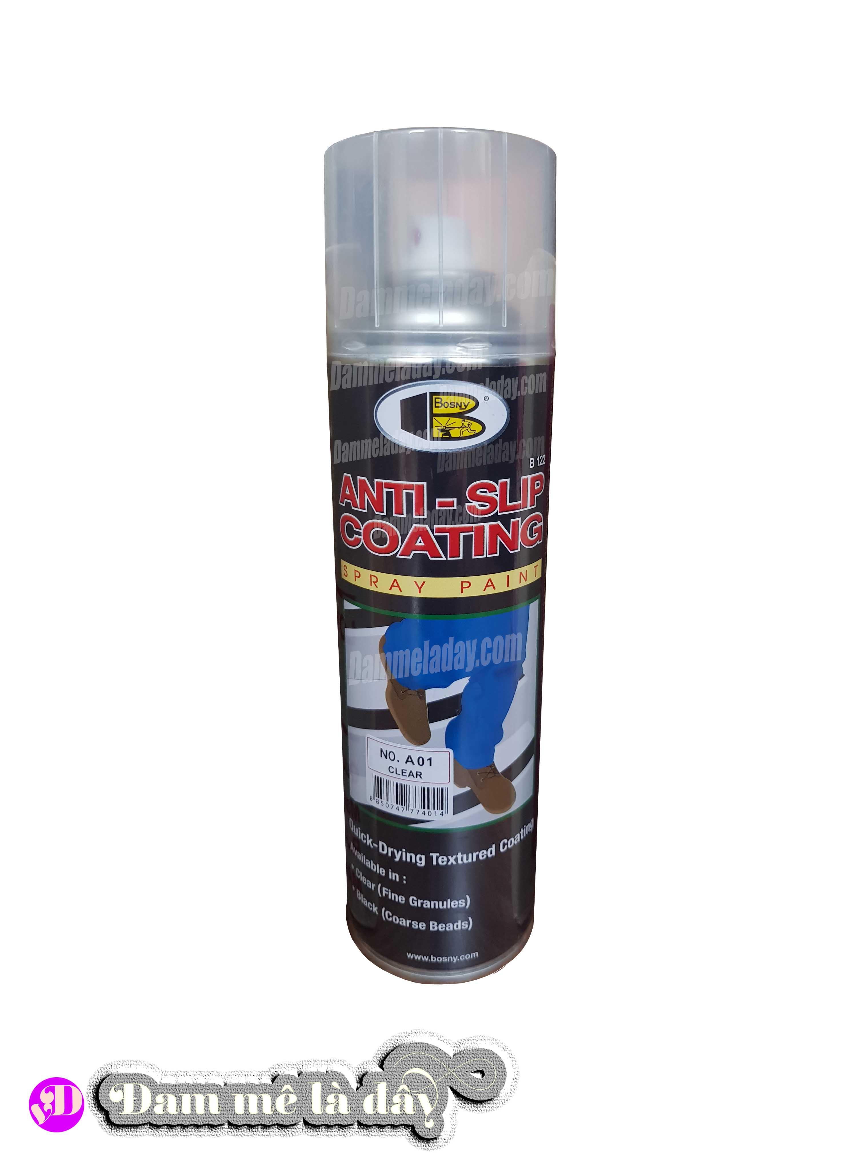 Sơn Chống trượt (Ati-slip coating) bosny( màu đen)