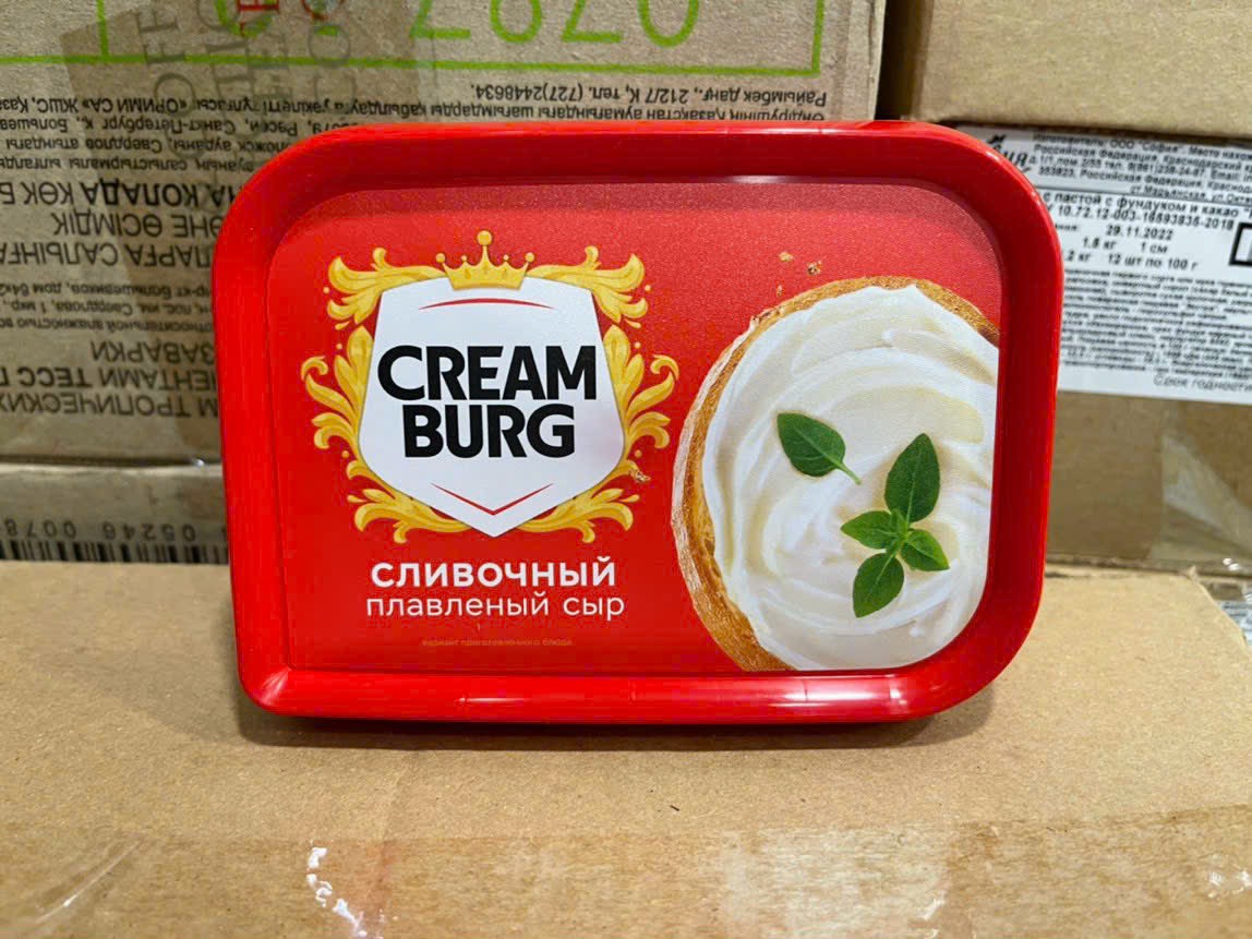 Phomat tươi Nga Creamburg 400g