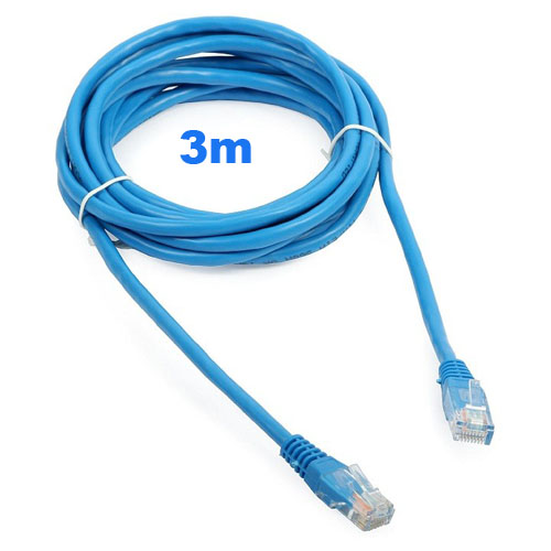 Dây mạng bấm sẵn 2 đầu dài 3 mét loại tốt