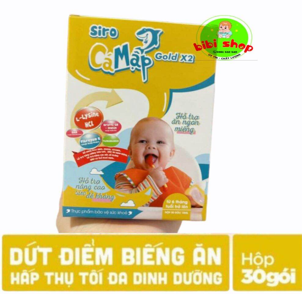 Siro cá mập gold X10 tem nguyên