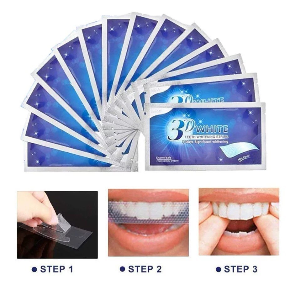 Stickers white teeth convenience 3D White teeth whitening strips