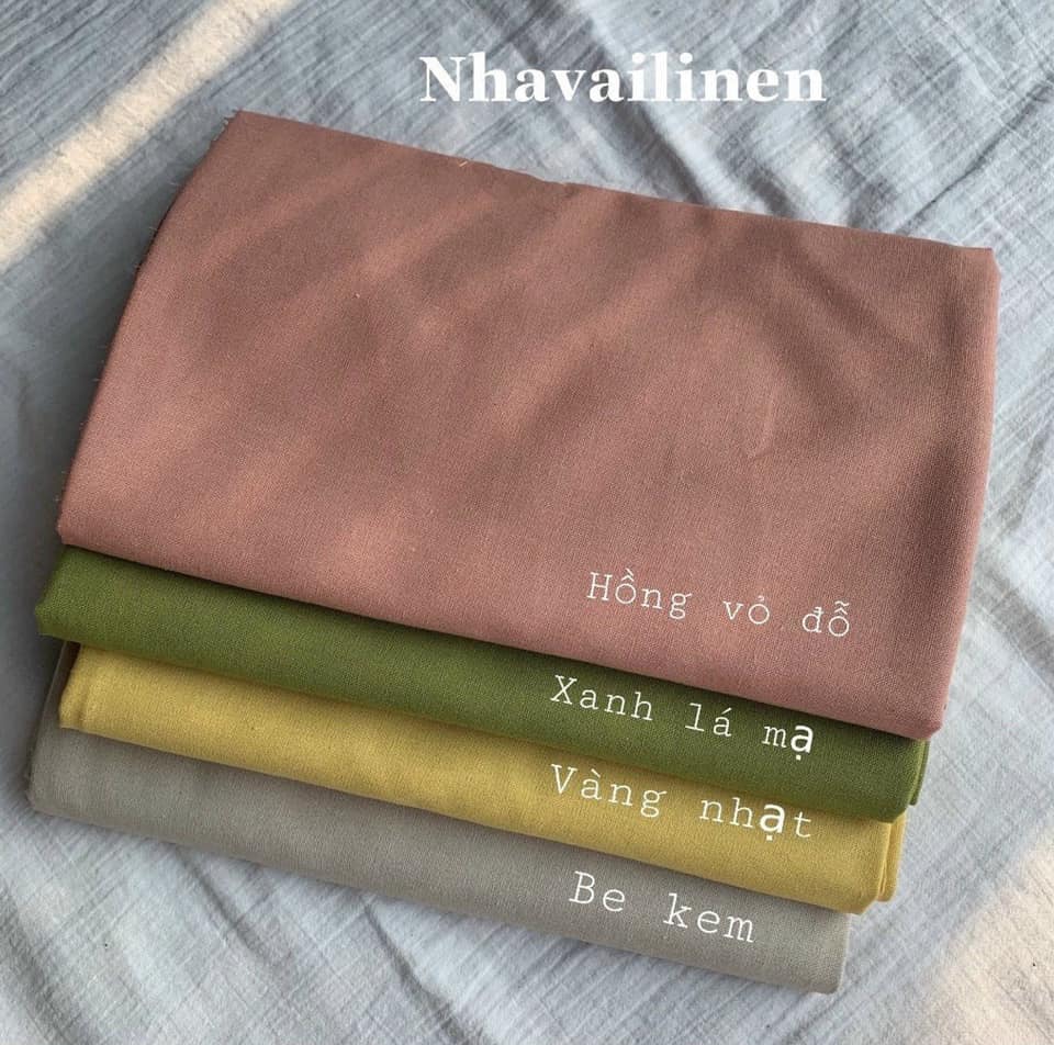 [HCM]LINEN BỘT DÀY TRƠN CAO CẤP NHÀ VẢI LINEN