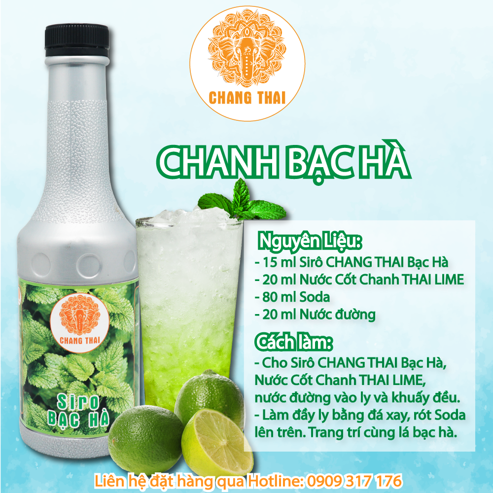 SIRO CHANG THAI BẠC HÀ 1000ML