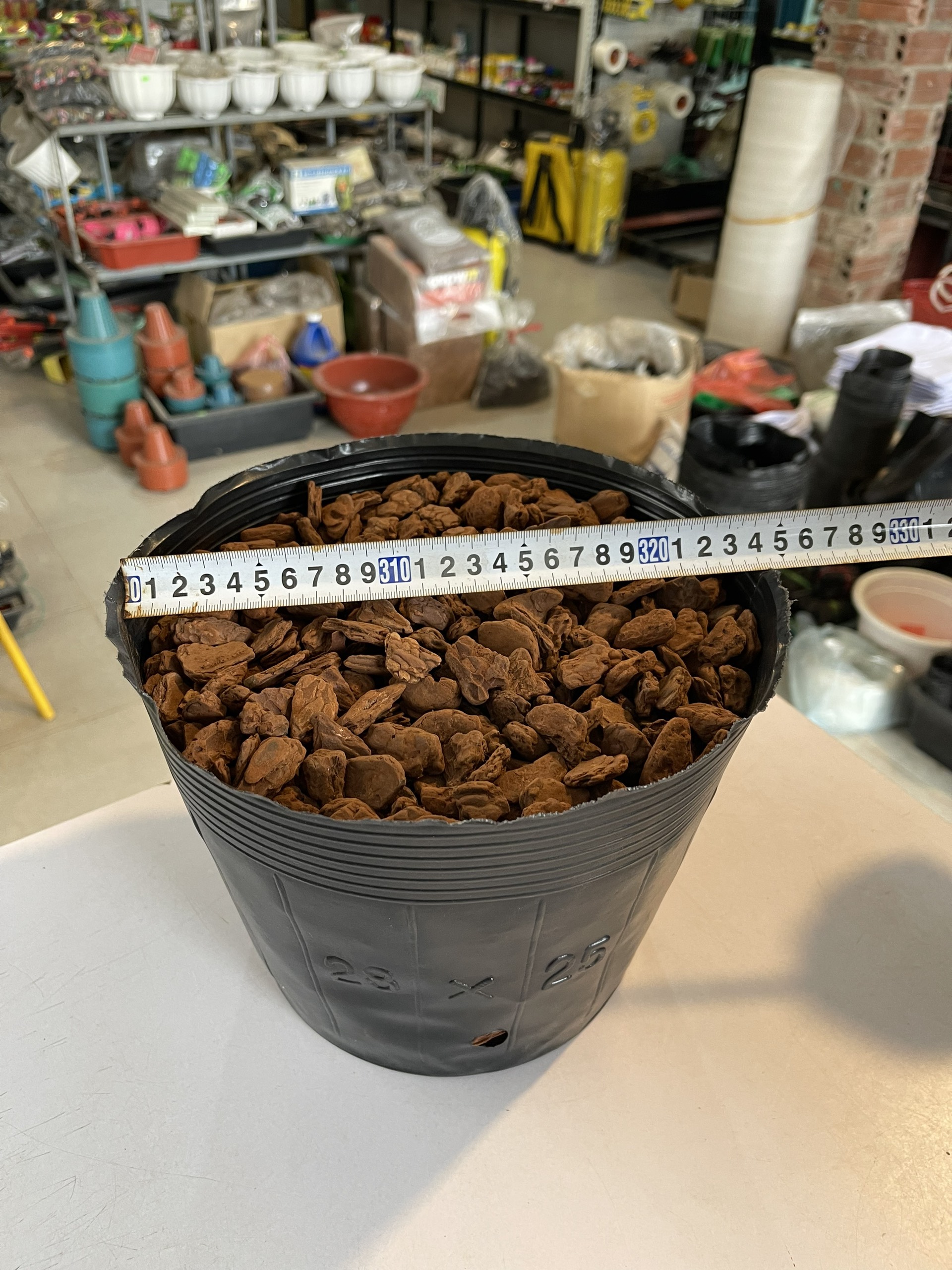 2 kg túi bầu ươm cây cỡ 28x25