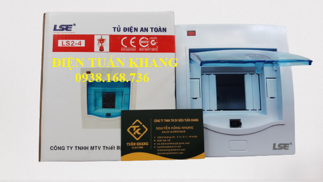 TỦ ĐIỆN, TỦ ĐỰNG CB (CB TÉP, APTOMAT) 2-4 ĐƯỜNG CÓ ĐÈN BÁO
