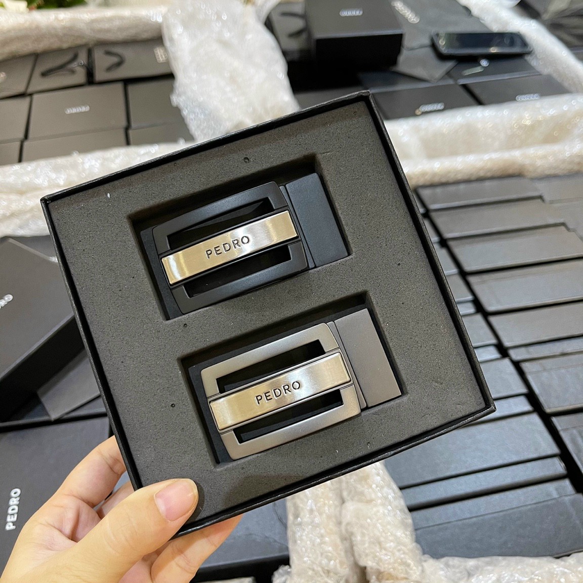 Nịt nam  2 mặt nịt Pedr0 Fullbox + túi giấy hãng