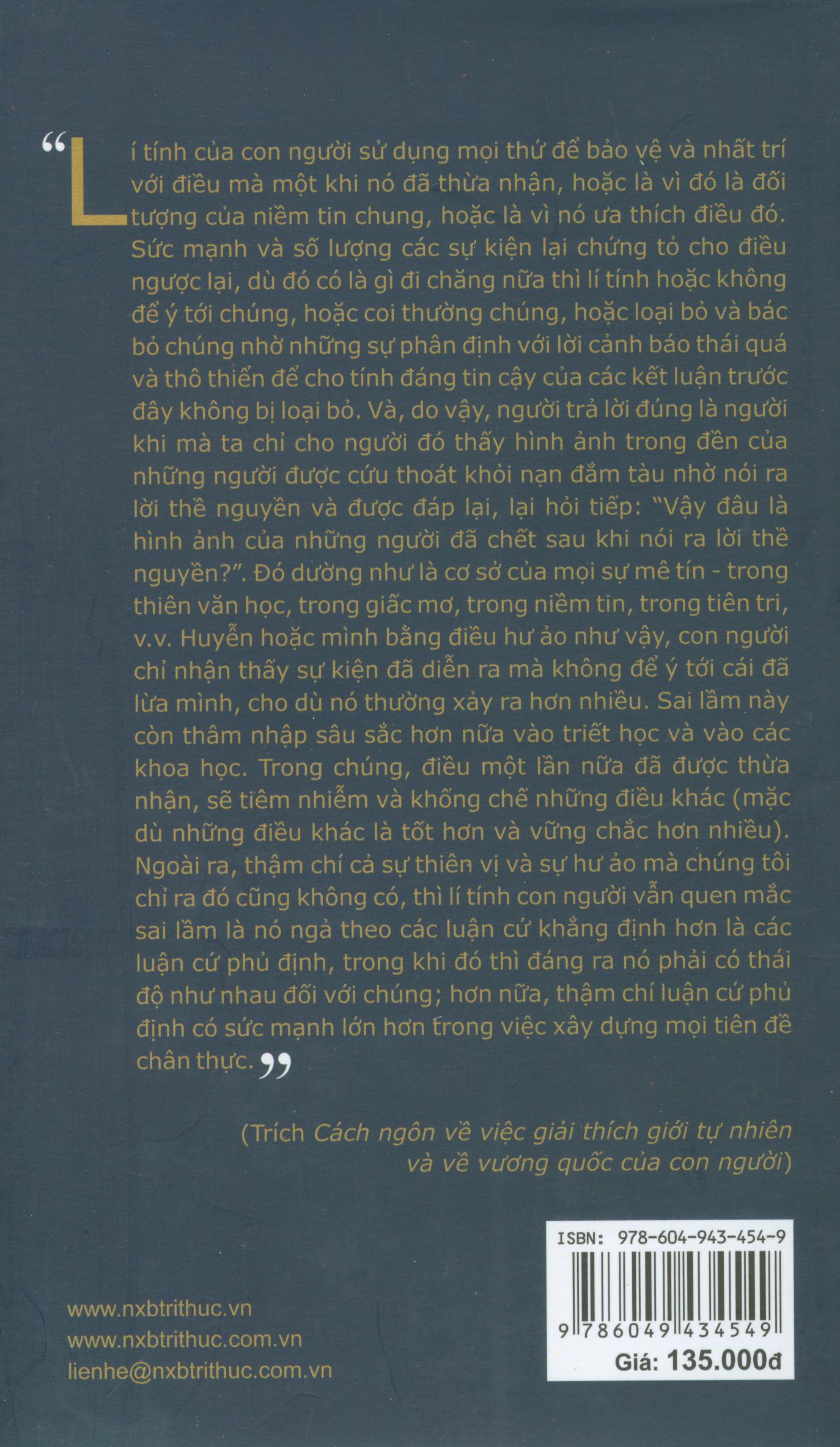 Bộ Công Cụ Mới (Sách Tham Khảo)