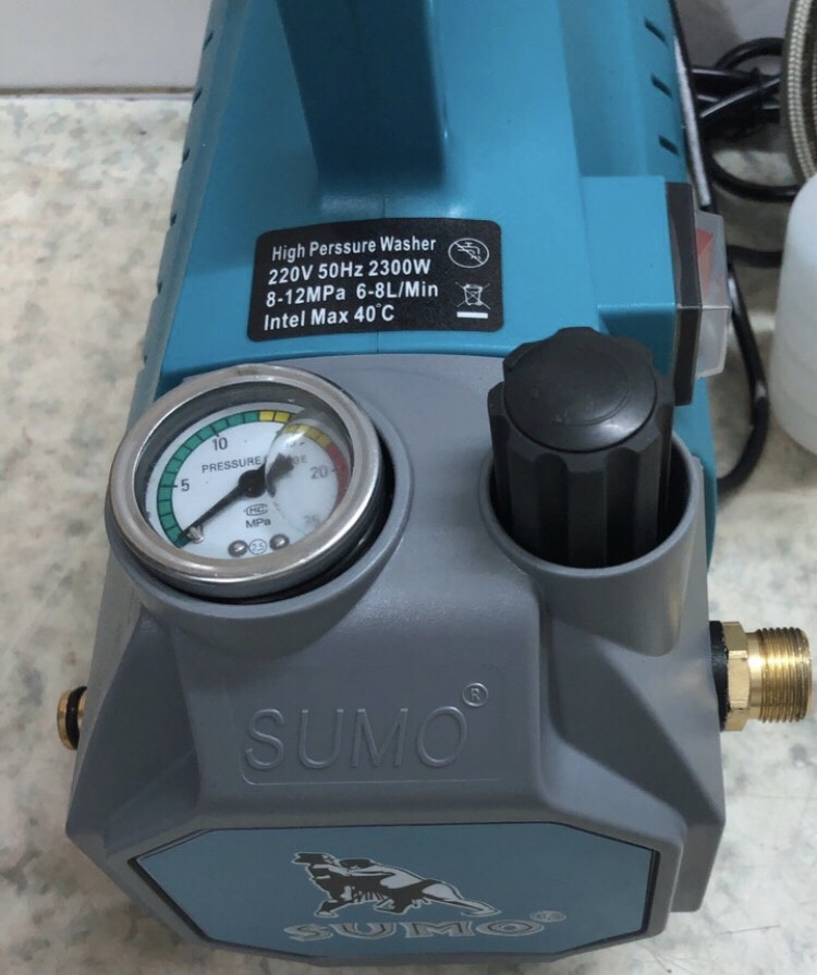 Máy rửa xe Sumo 2300w có chỉnh áp
