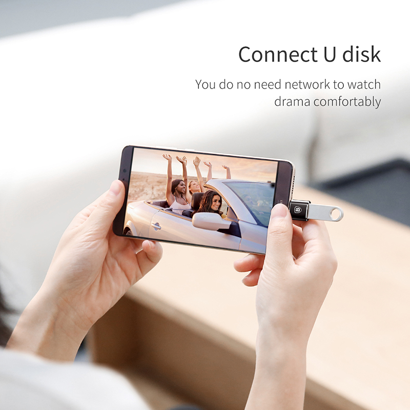 USB 3.2 / 3.0 Đầu chuyển đổi OTG USB Type C sang USB Full size (TYPE C Male to USB Female Cable Adapter Converter)