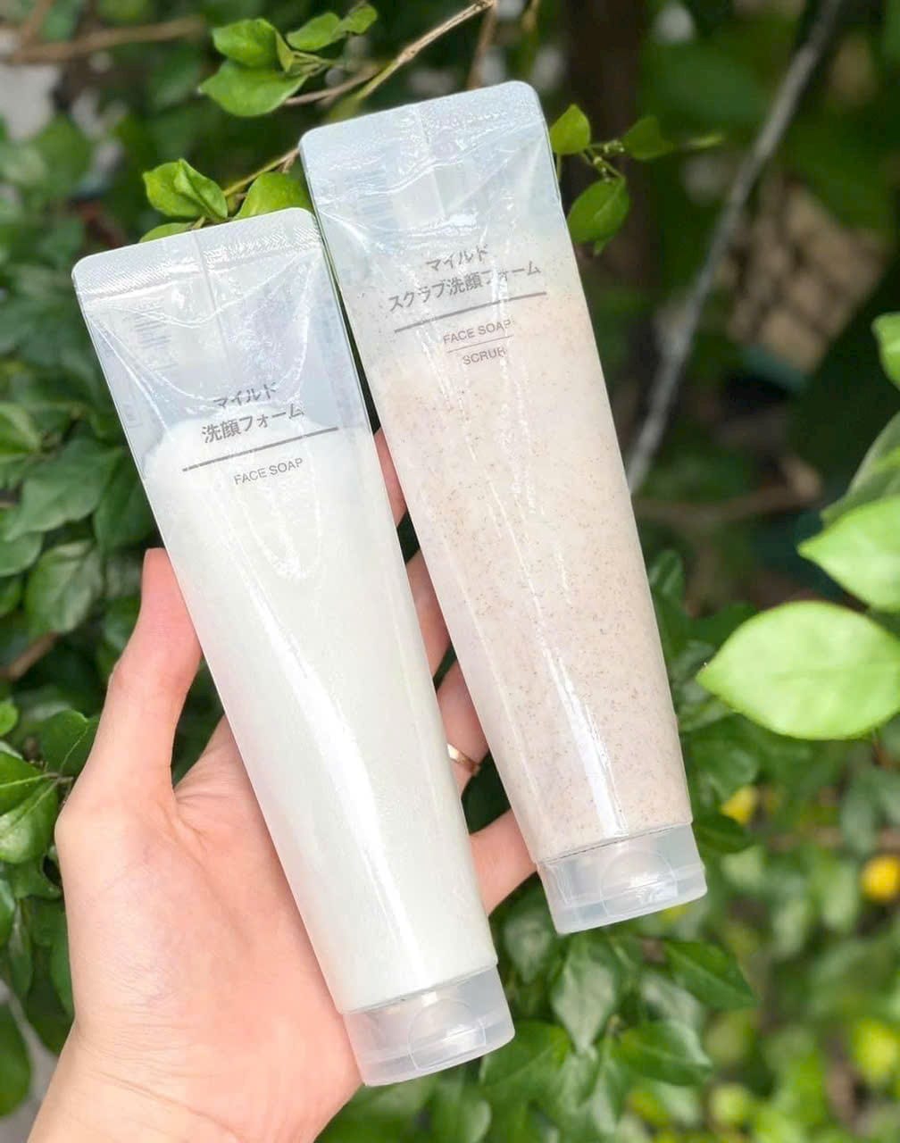 Sữa rửa mặt muiji face soap 100g nhật bản mẫu mới