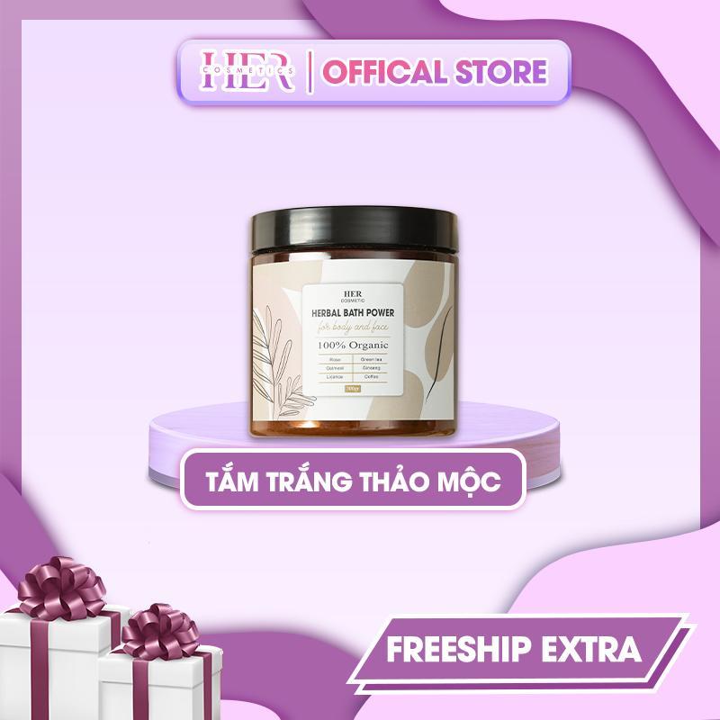 Bột Tắm Trắng Thảo Dược Her Cosmetic Dạng Hủ