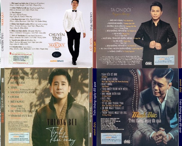 Bộ 4 Đĩa CD AudioSpace