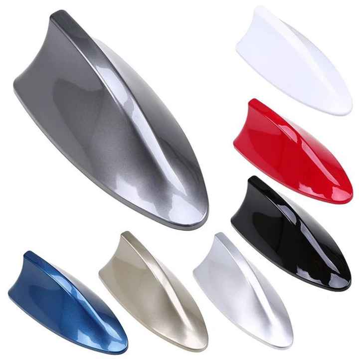 Anten vây cá mập, loại có ăng ten thu phát sóng dành cho xe hơi, ô tô ATN-002X ( Màu xám )