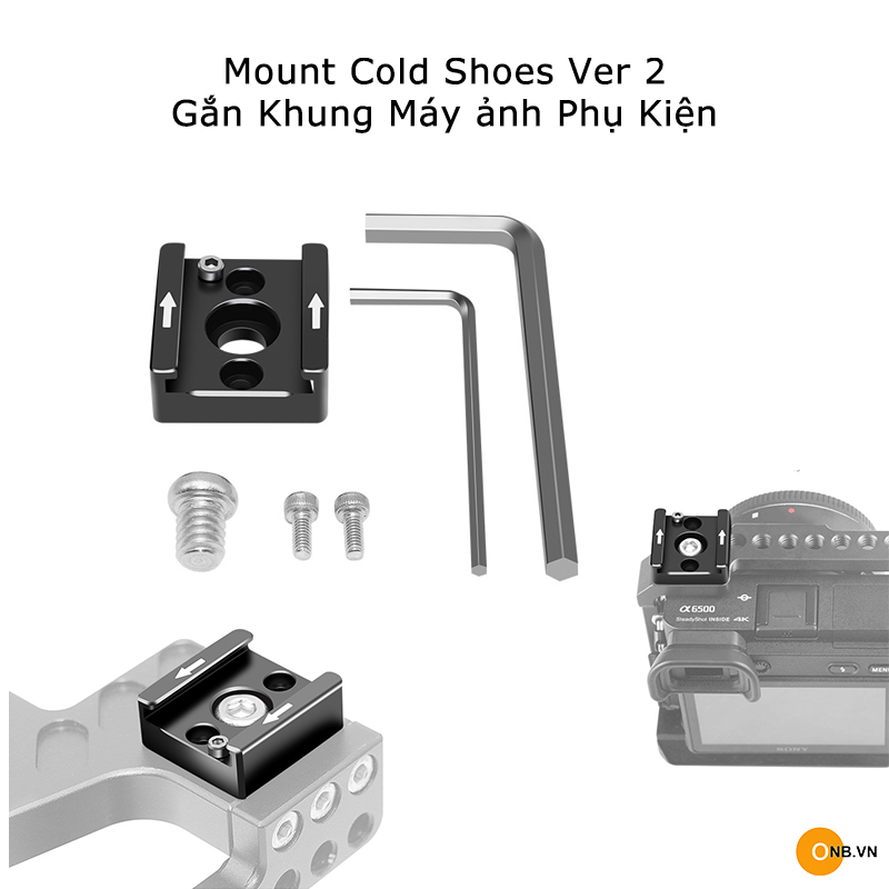 Mount Cold Shoes gắn khung máy anh Smallrig, Uuirg