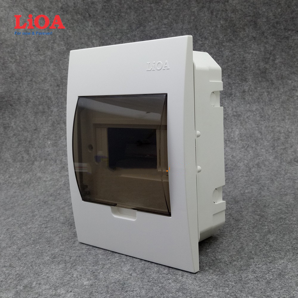 Tủ điện nhựa chứa aptomat Lioa 3-6 át