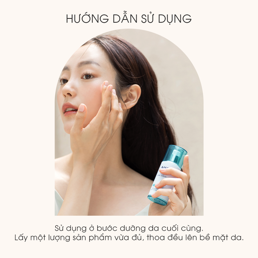 Tinh Chất Chống Nắng Cấp Ẩm - AHC Safe On Light Sun Serum 40ml