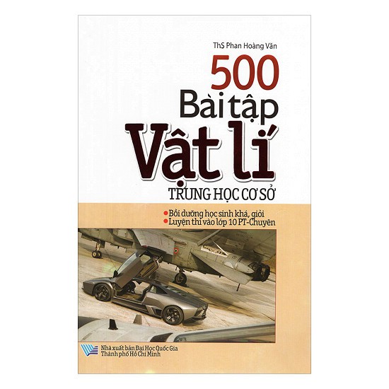 Sách - 500 Bài Tập Vật Lí Thcs (màu trắng)