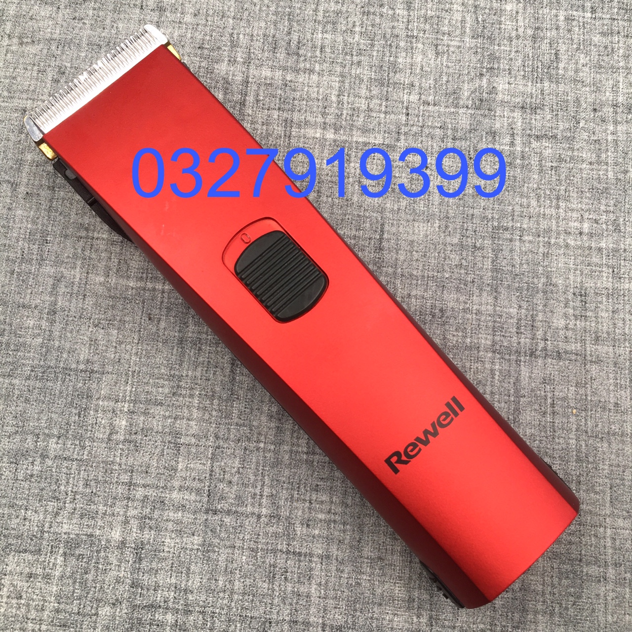 Rewell Professional Hair Trimmer with 2 Batteries Rewell 900 - 8W Power, 4-6 Hours of Use Time, Sharp Blade, Durable Battery, Classy Design