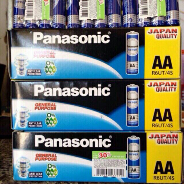 Sỉ 150k |hộp 60 viên pin panasonic aa