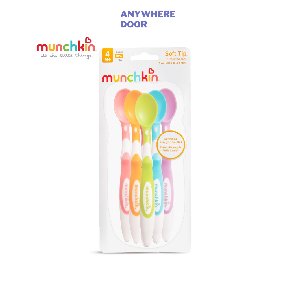 Thìa Mềm Munchkin cho bé ăn dặm