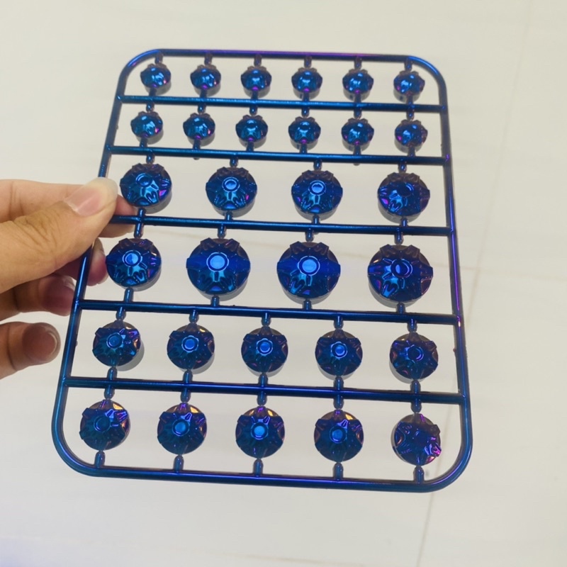 NamBiker - Chụp ốc 7 màu Titan ( 1 vỉ - 30 cái )