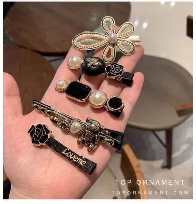 SET 5 KẸP TÓC NGỌC NHỎ XINH