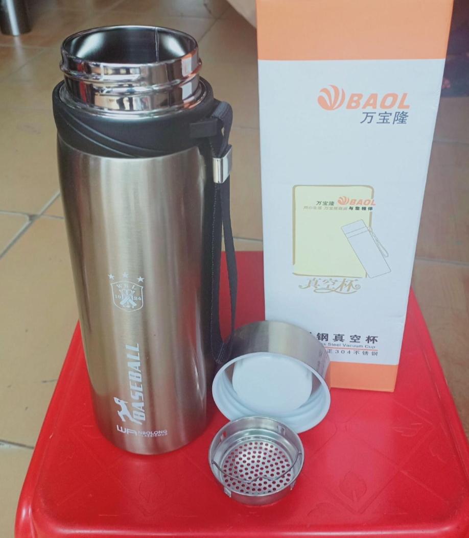 [HCM]Bình Giữ Nhiệt 1100ml Cao Cấp (Màu Vàng)