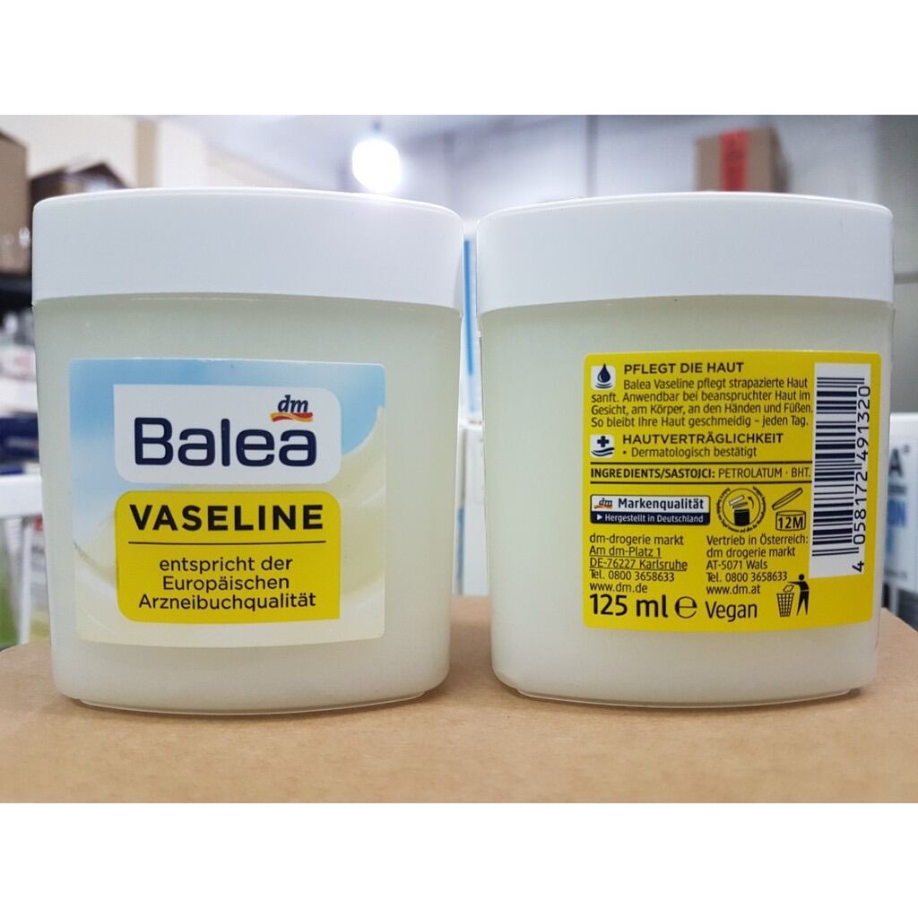 ( Bill Đức ) - KEM DƯỠNG CHỐNG NẺ VASELINE BALEA - 125ml