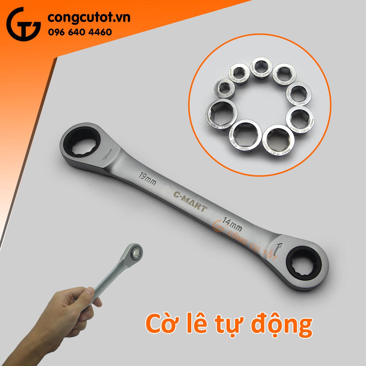 Bộ cờ lê tự động 36 chi tiết C-Mart K0029-A