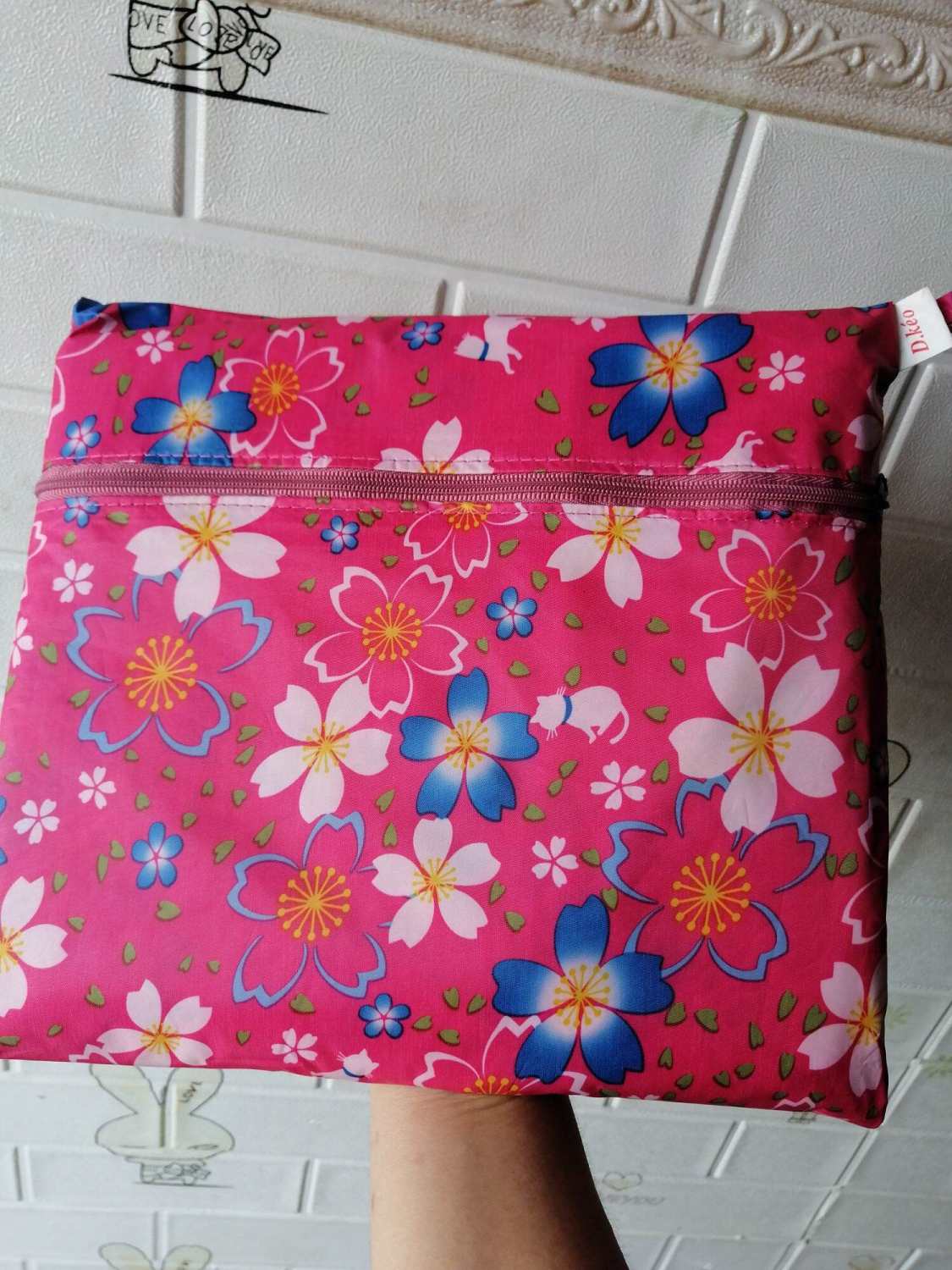 Áo mưa  vải dù dây kéo siêu bền