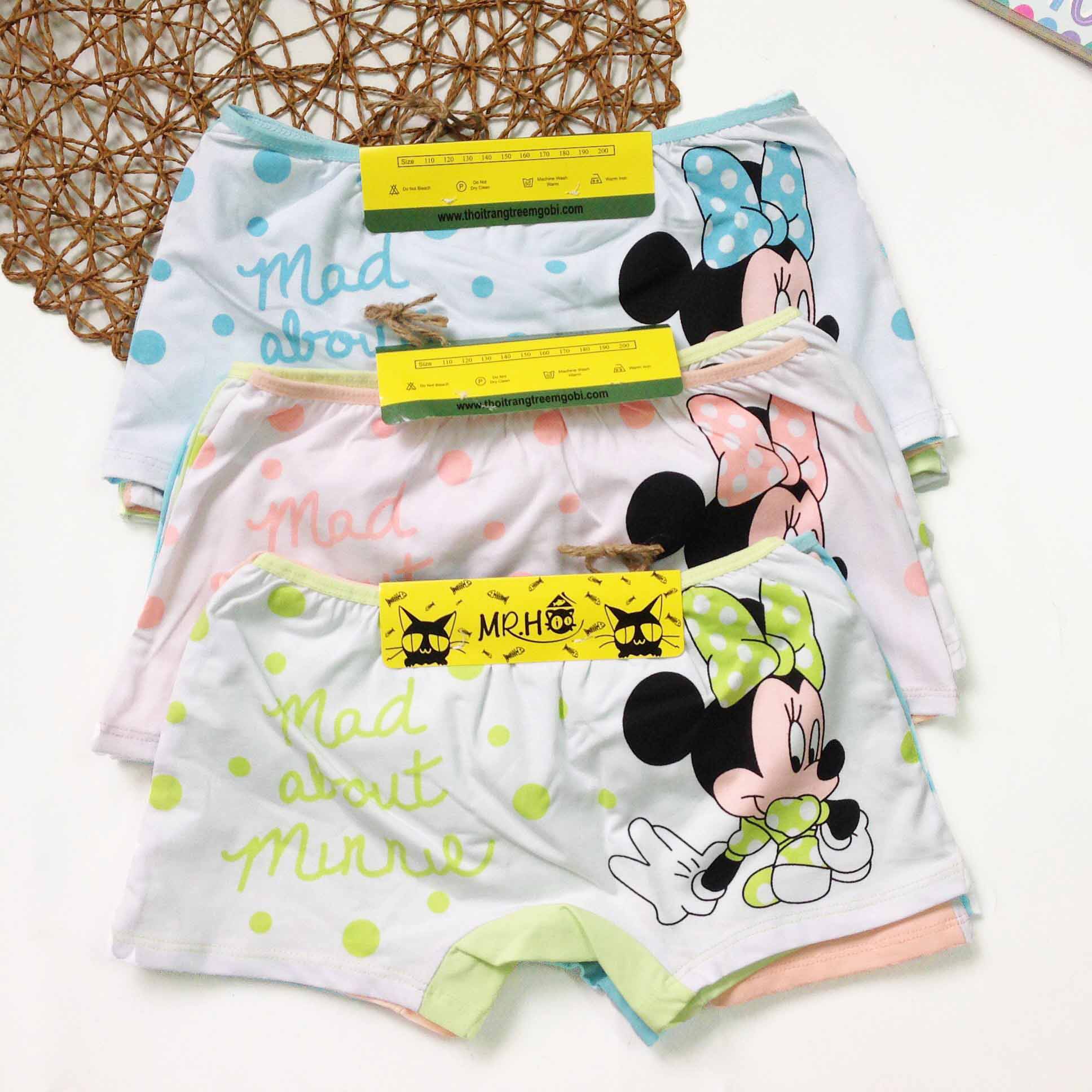 SET 3 QUẦN CHIP BÉ GÁI SIZE ĐẠI