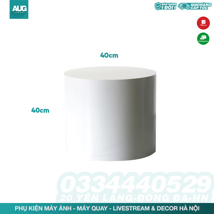 Bục trắng chụp ảnh studio, - chụp ảnh cưới, bục gỗ trắng - AUG Camera