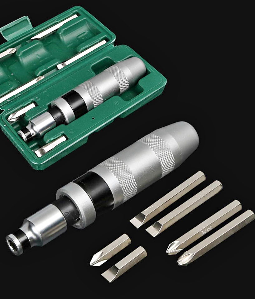 tool world Bộ tua vít đóng xoay chiều cao cấp 7 món