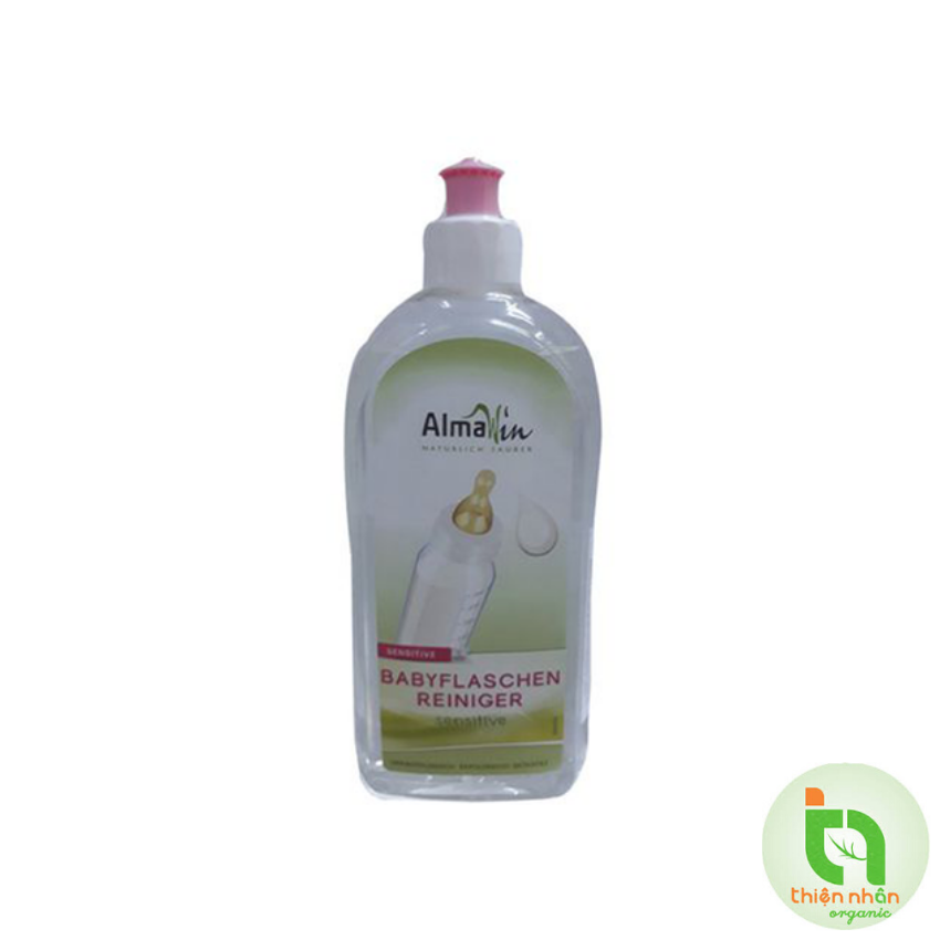 Nước vệ sinh bình sữa em bé hữu cơ Almawin 500ml