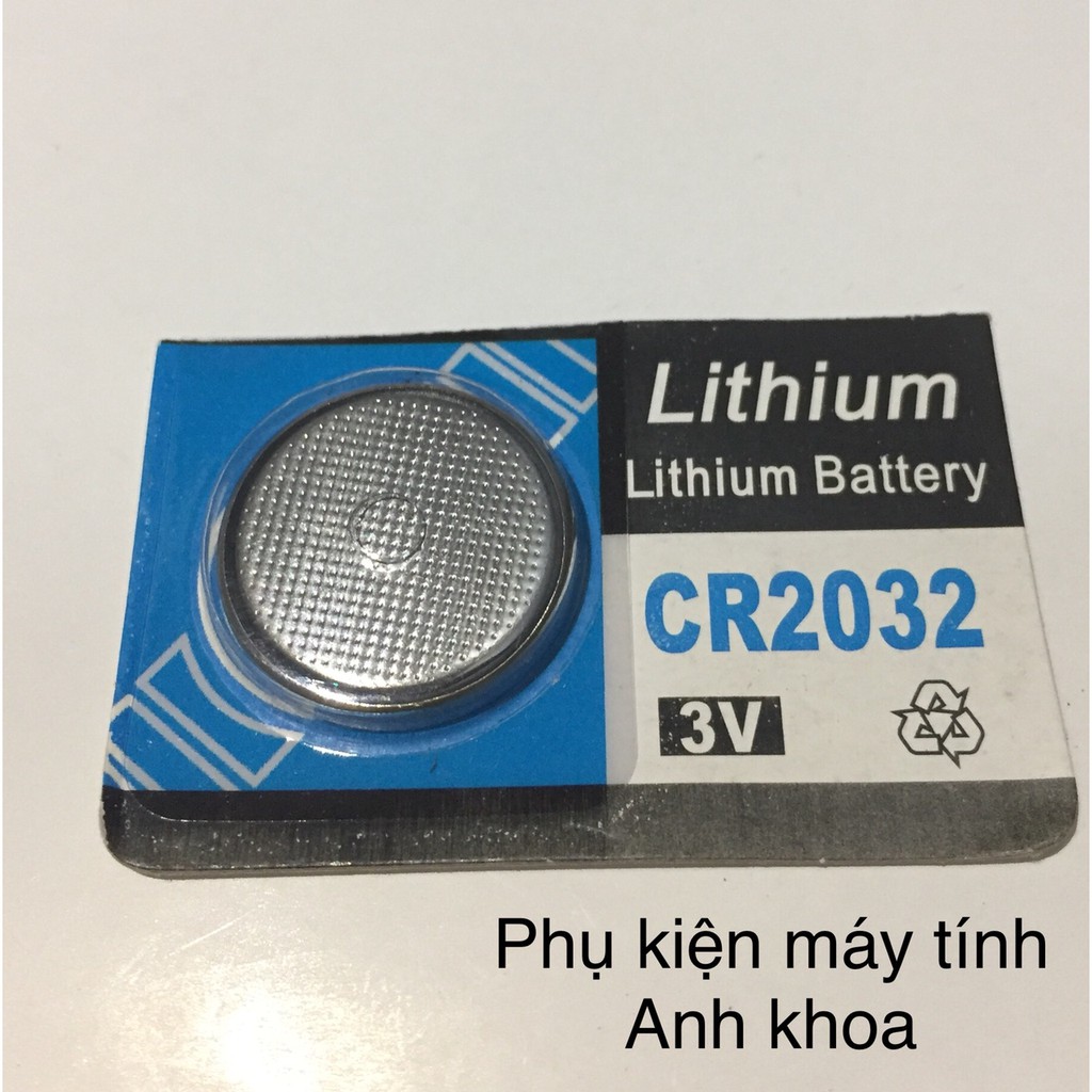 Pin CMOS CR2032 lithium battery 3v vỉ 5 viên