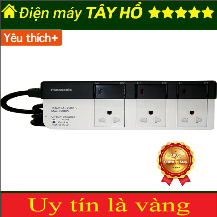 Ổ cắm có dây panasonic wchg28334