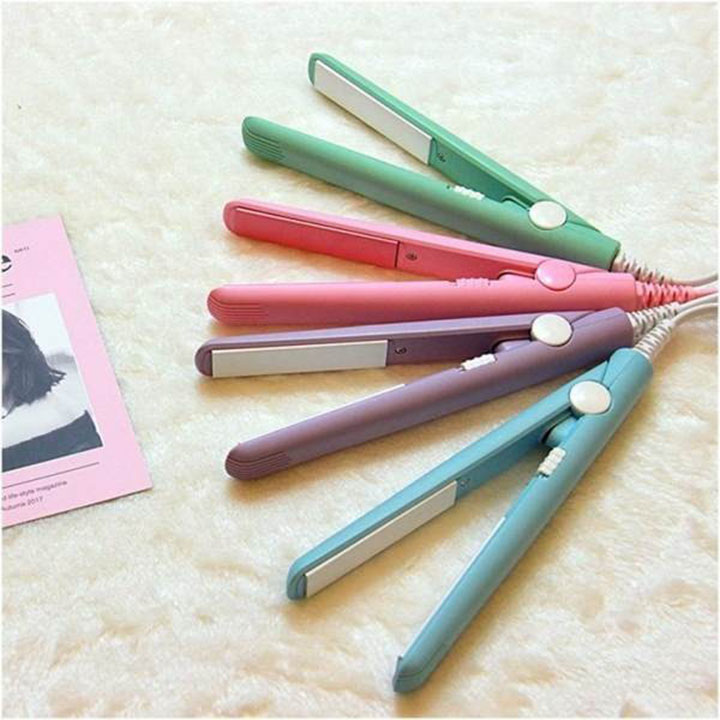 Máy uốn tóc,máy duỗi tóc mini 2in1 Kim phát, Máy là tóc, Máy ép tóc, Máy làm tóc mẫu mới