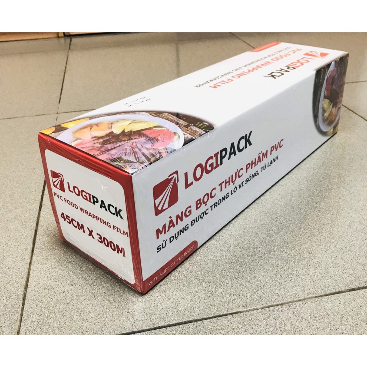 Màng bọc thực phẩm PVC Purewrap - cuộn lớn (45cm x 300m)