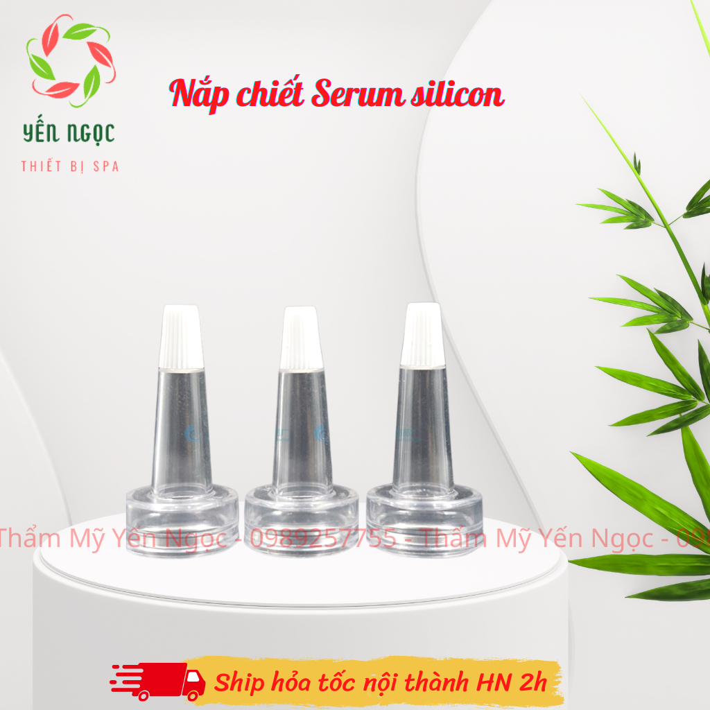 Nắp chiết serum silicon nhỏ giọt