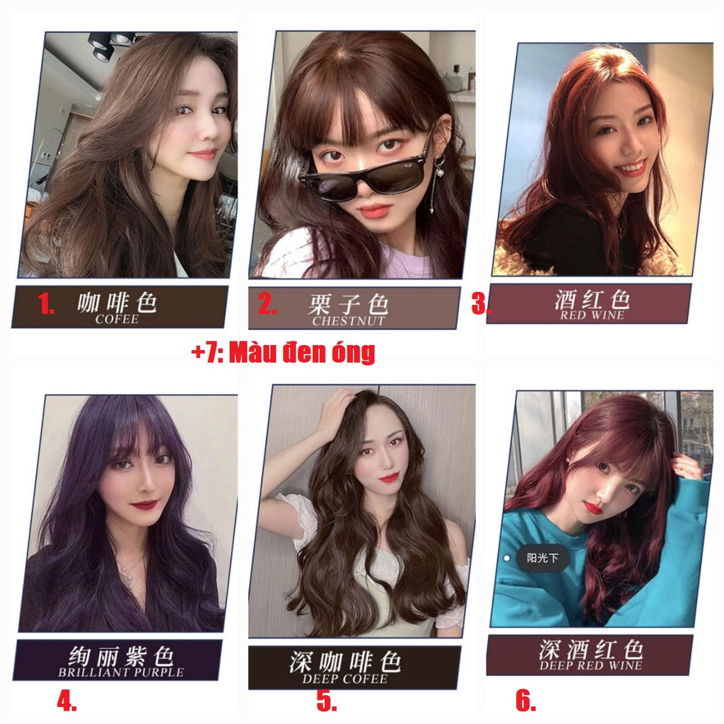 Dầu gội phủ bạc cho mái tóc đen óng ả