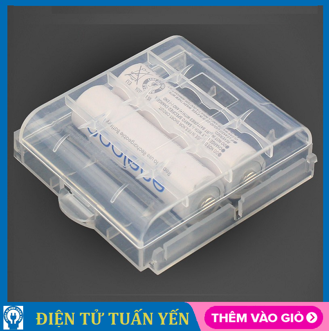 Hộp đựng pin, khay đựng bảo vệ pin AA-AAA và pin sạc các loại