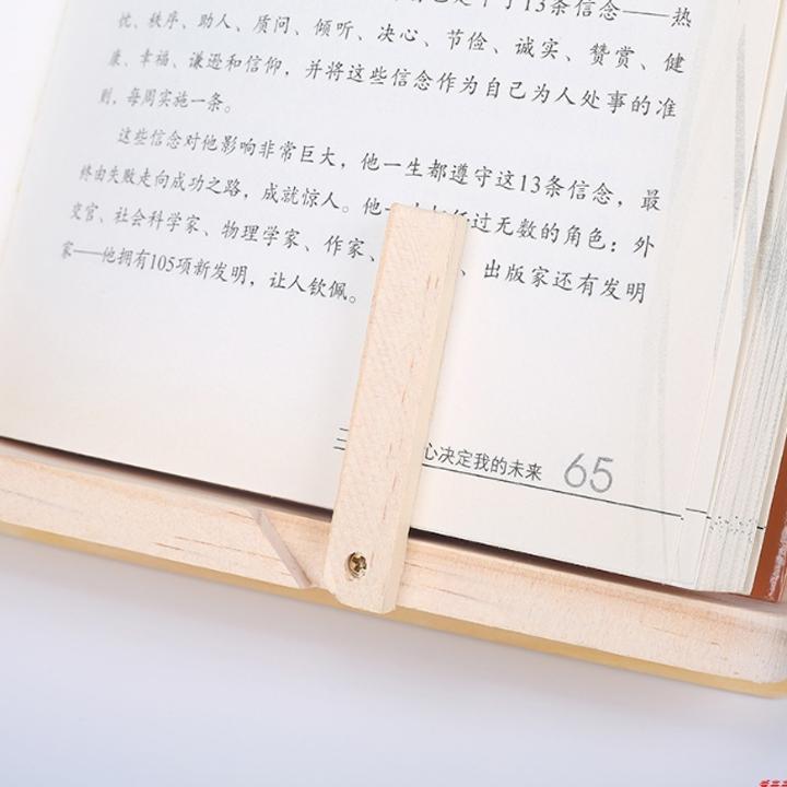 Giá đỡ đọc sách gỗ thông