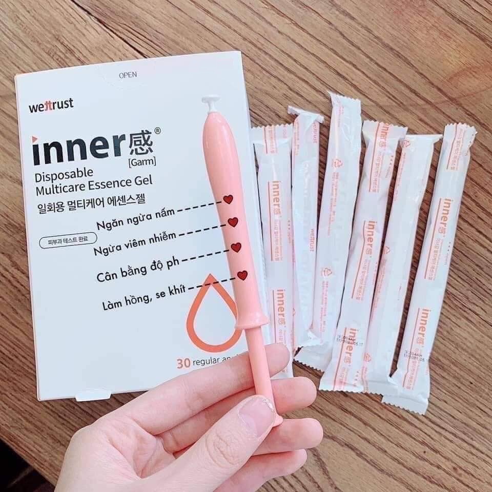 HỘP 30 QUE - ĐŨA THẦN TÌNH YÊU - Gel Phụ Khoa Inner Hàn Quốc