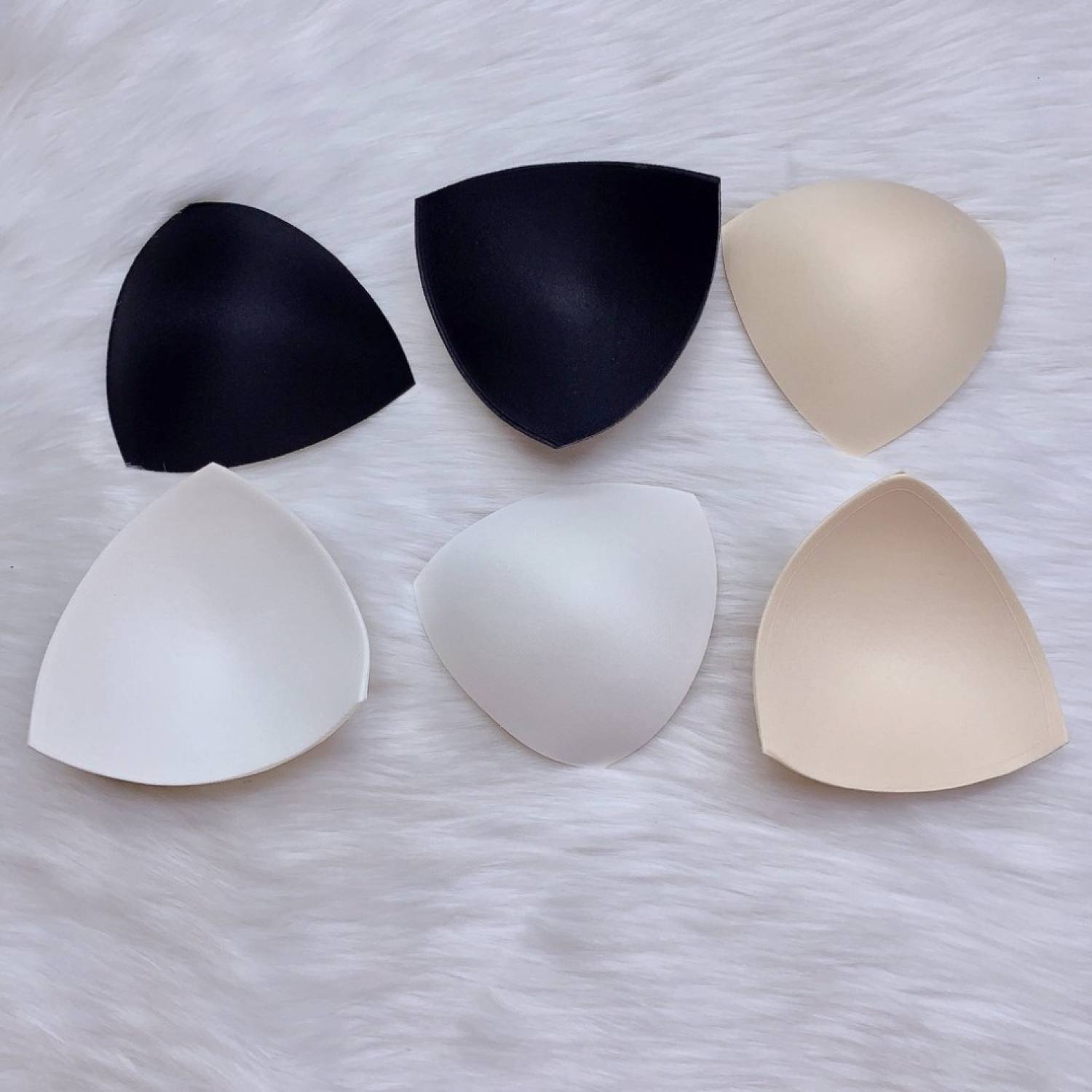 Miếng đệm nâng ngực mút xốp tam giác (2 miếng) MD01