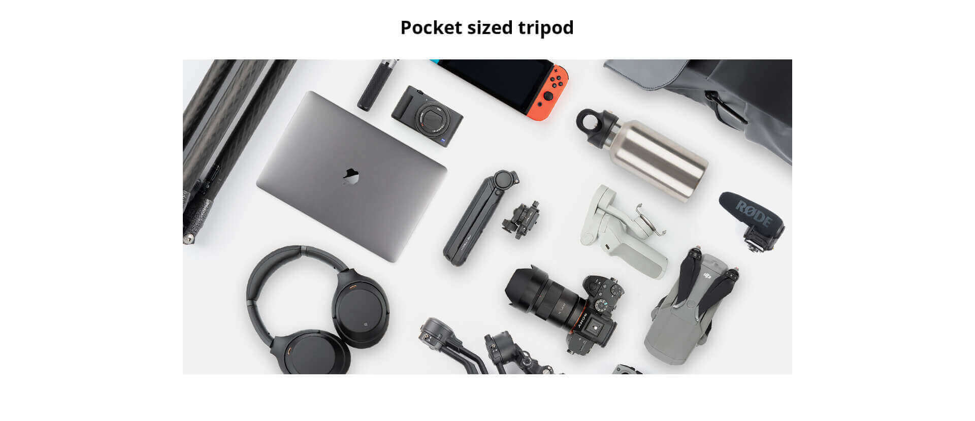 Mantispod Pro Vlogging Tripod PGYtech – Chân máy quay Mantispod Pro
