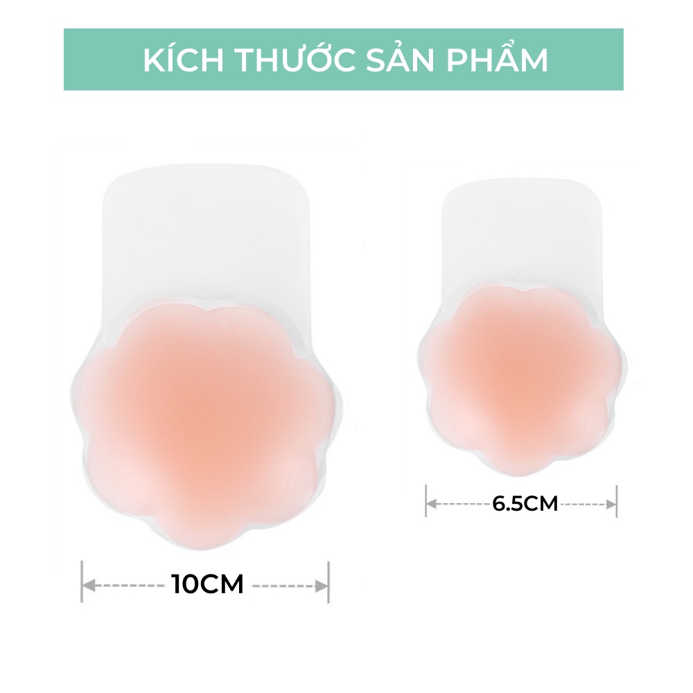 Cặp Miếng Dán Nâng Ngực Cao Cấp Tái Sử Dụng BEBECHIC