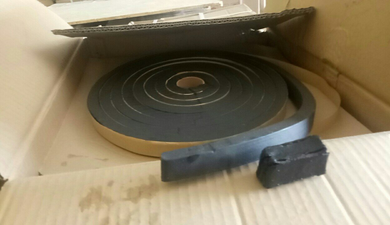 Hyperstop DB 2015 roll-5m length-leg expander rubber rod, concrete stop circuit. 20x15mm cross section