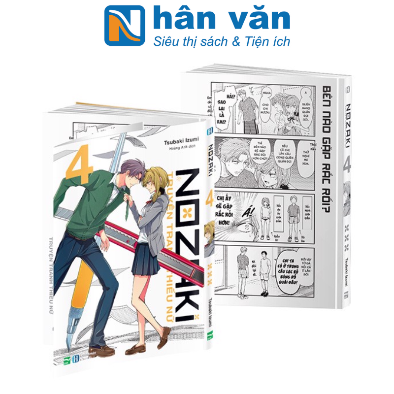 Sách - Nozaki & Truyện Tranh Thiếu Nữ - Tập 4