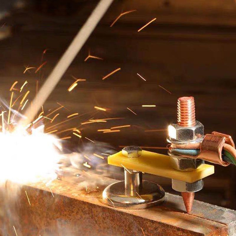 [HCM Người địa phương bán]Kẹp mát máy hàn 500A Max nam châm siêu hít
